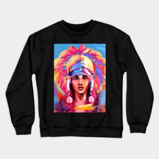 native woman Crewneck Sweatshirt